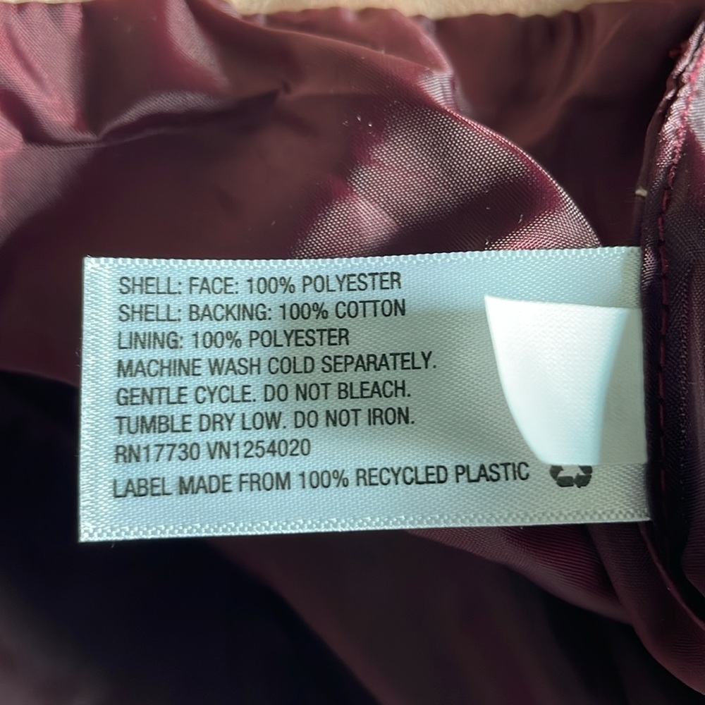 Soft peach color faux suede jacket - Picture 6 of 6